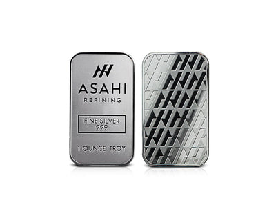 1 oz Silver Asahi Bar 999