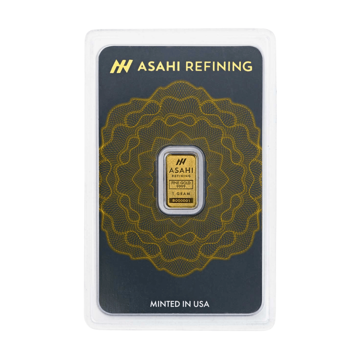 1 g Gold Asahi Bar 9999 – Express Gold Refining