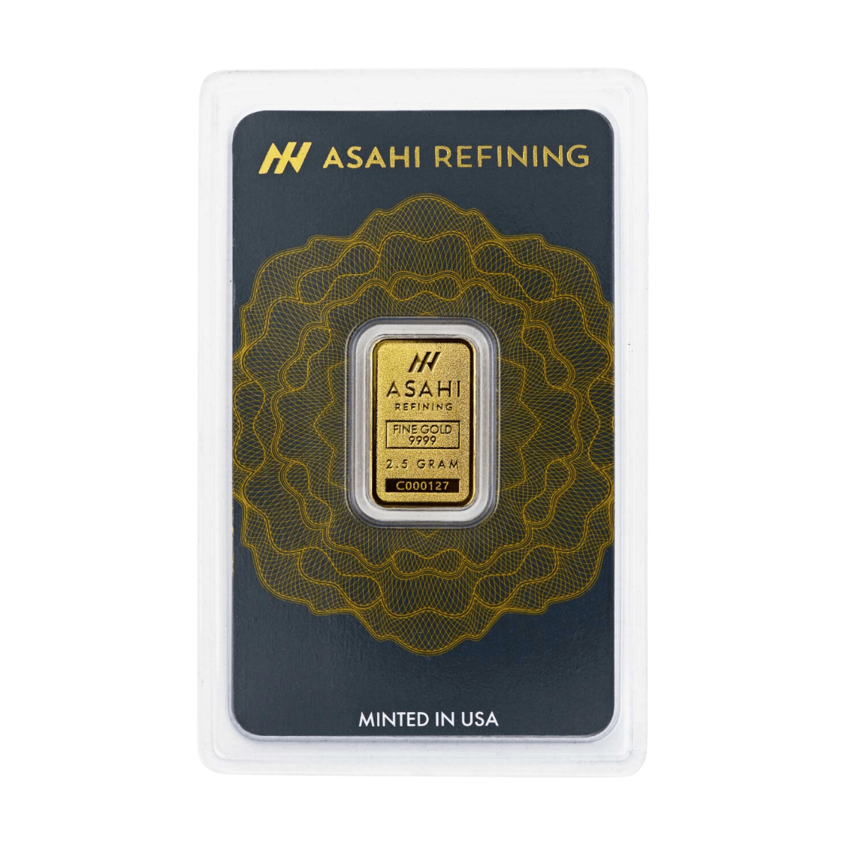 2.5 g Gold Asahi Bar 9999 – Express Gold Refining