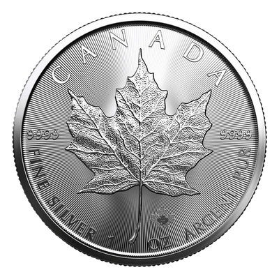 1 oz Silver Maple Leaf 99.99% - RCM (Random Year)