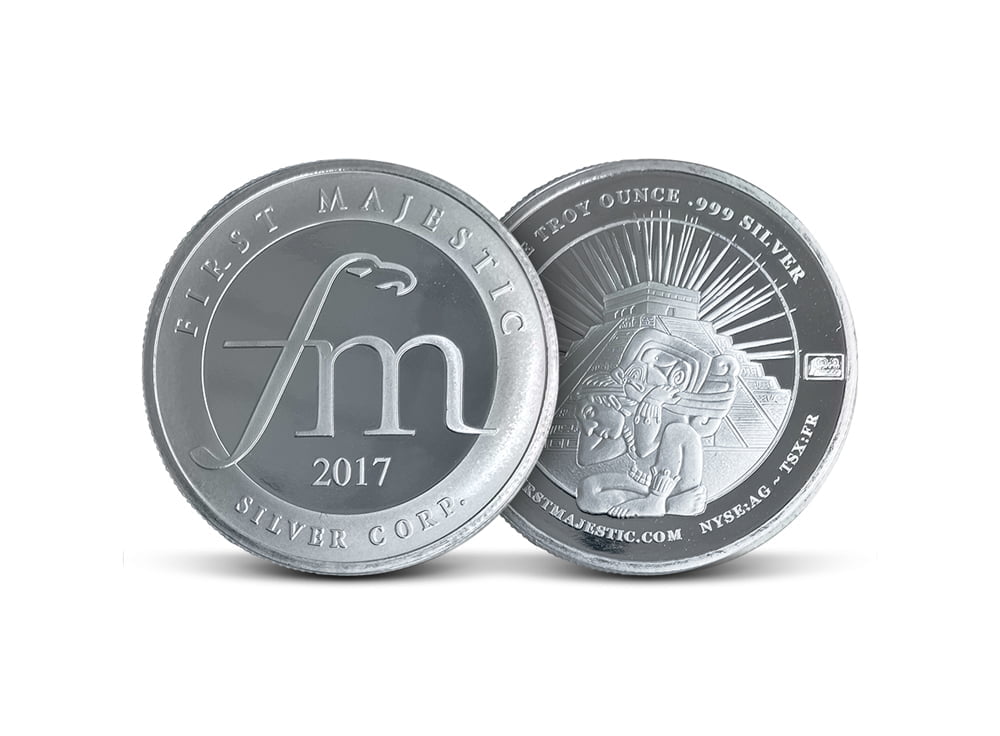 1 oz Silver First Majestic Coin 999 (random years) – Express Gold