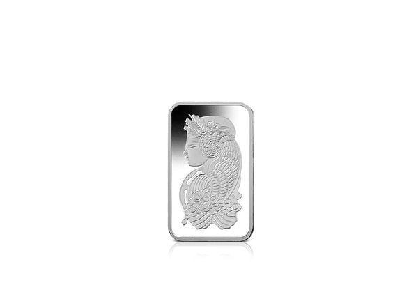 1 g Platinum PAMP Suisse Lady Fortuna Bar 9995