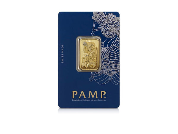 1/2 oz Gold Bar - PAMP Suisse Lady Fortuna 9999
