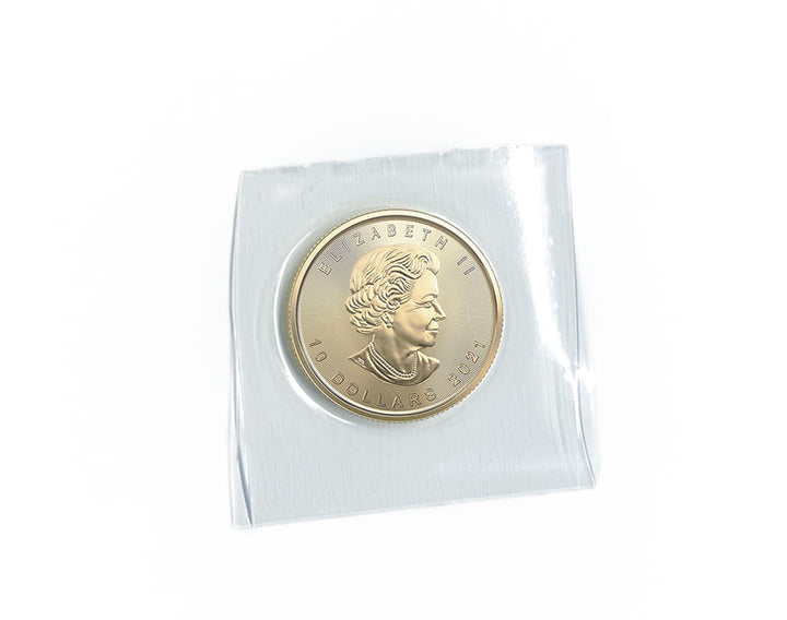 1/4 OZ Gold Canadian Maple Leaf Coin 2021