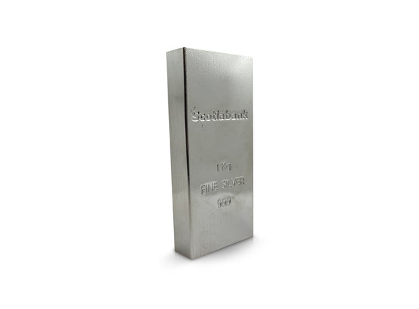 1 kg Silver Scotiabank Bar .999