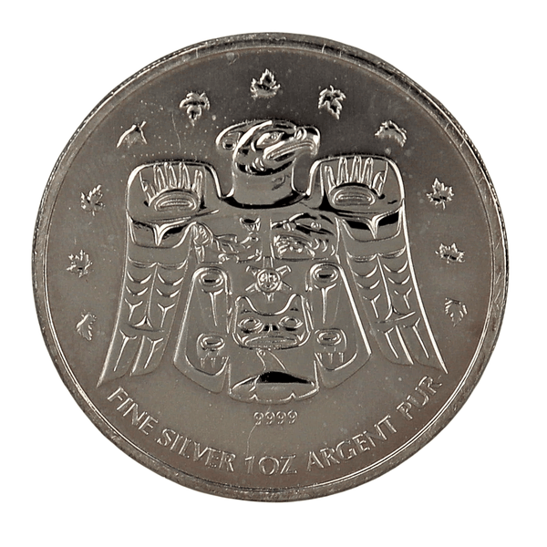 1 oz Silver Silver Thunderbird Maple Leaf 2009 Coin