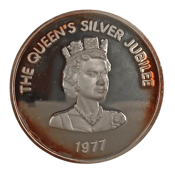 1 oz Silver The Queens Silver Jubilee 1977 Coin