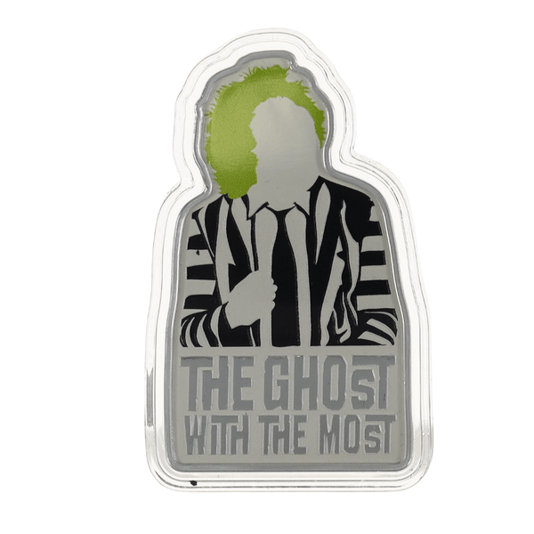 1 oz Silver 2024 Beetlejuice Shaped Coin $2 Niue Agoro