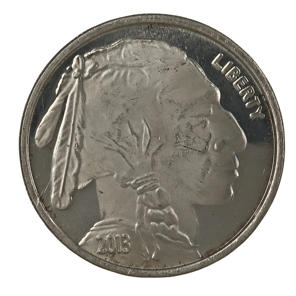 1 oz Silver 2013 Buffalo Indian Head 1 oz Coin