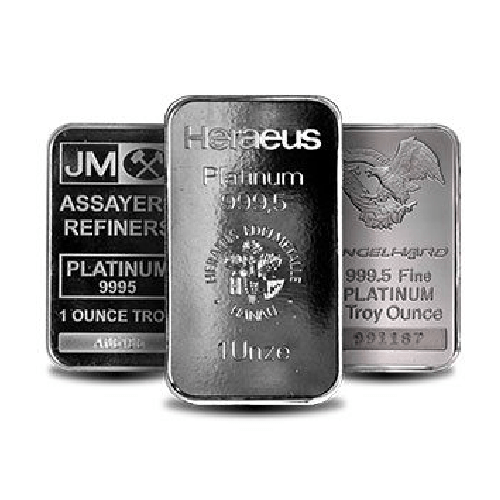 1 oz Platinum Bar 9995