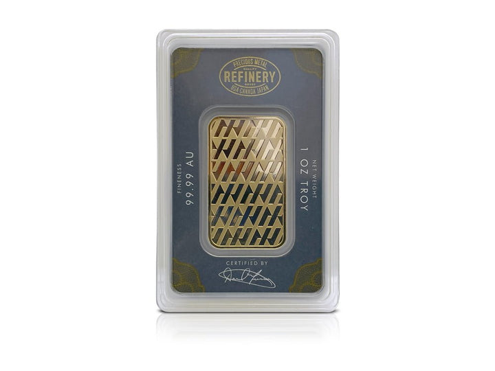 1 ounce troy Gold Asahi Bar
