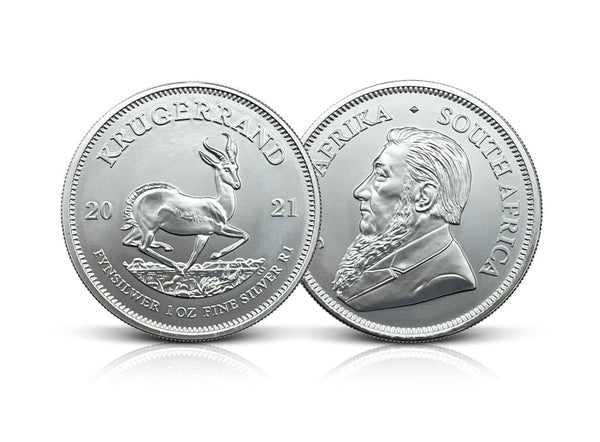 1 oz 2021 Silver South African Krugerrand Coin