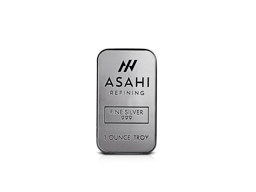 1 oz Silver Asahi Bar 999 – Express Gold Refining
