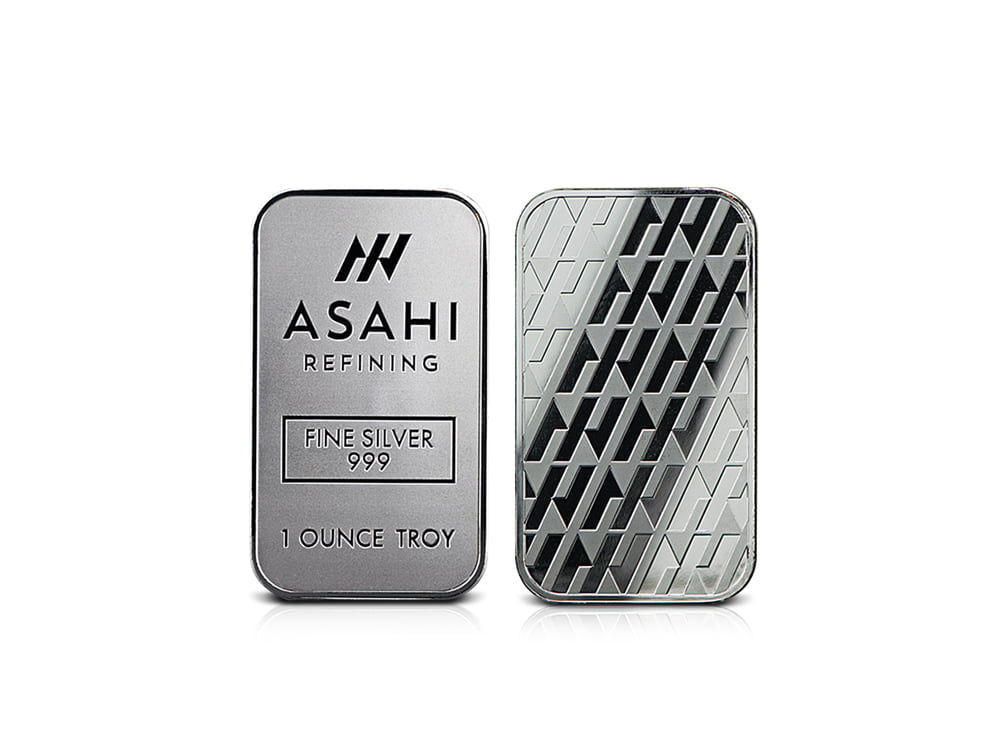 1 oz Silver Asahi Bar 999 – Express Gold Refining