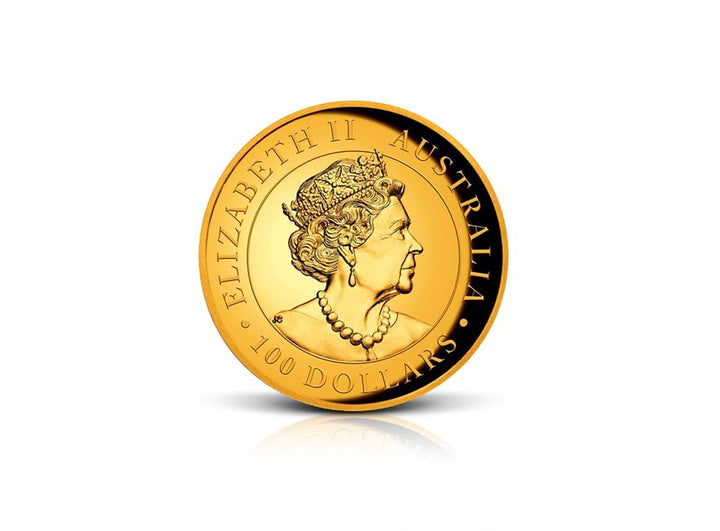1 oz Gold Australian Kangaroo 2022 Coin 99.99%