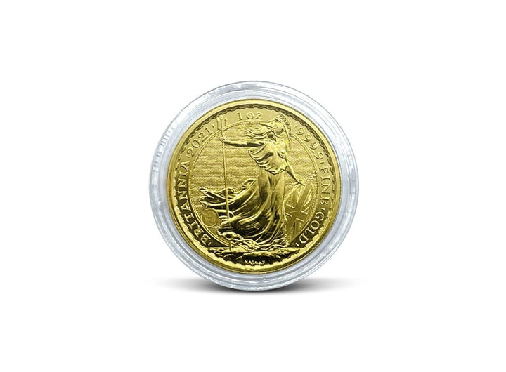 1 oz Gold Great Britain Patriotic Britannia 2021 Coin 99.99%