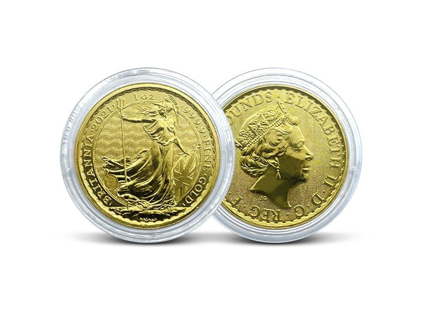 1 oz Gold Great Britain Patriotic Britannia 2021 Coin 99.99%