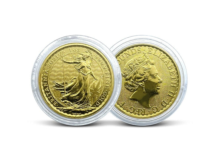 1 oz Gold Great Britain Patriotic Britannia 2021 Coin 99.99%
