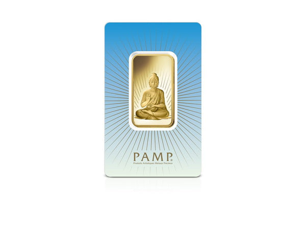 1 oz Gold PAMP Suisse Buddha Bar 9999