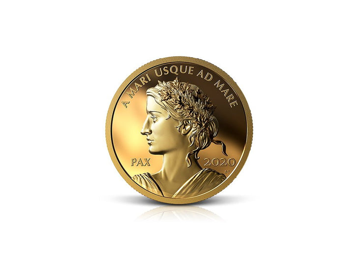 1 oz Gold Peace Dollar Royal Canadian Mint 2020 Coin 99999