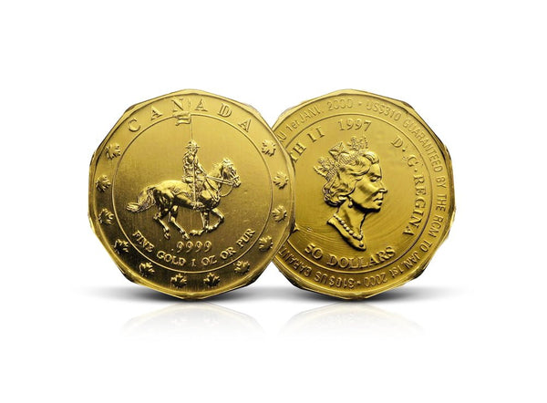 Gold Royal Canadian Mint Coin