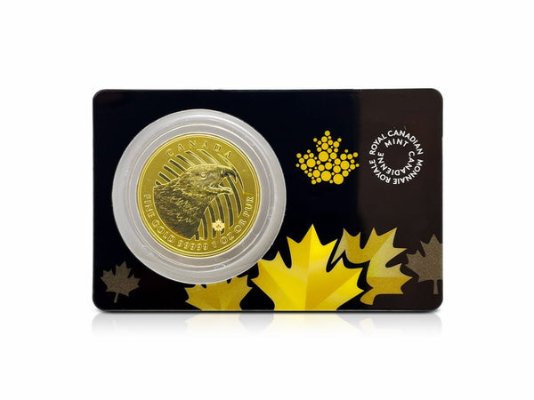 1 oz Gold Royal Canadian Mint Round 99999