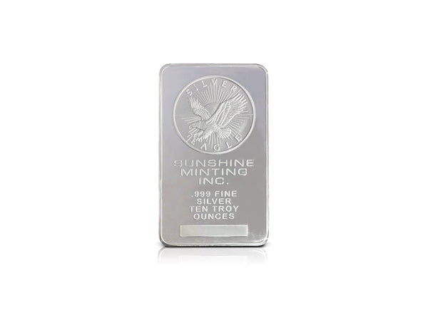 10 oz Silver Sunshine Bar 999