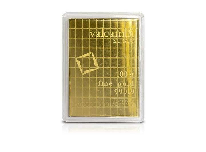 100 g (100 x 1 g) Gold Valcambi Suisse CombiBar 9999