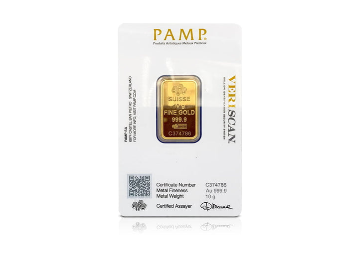 10 G Gold Pamp SuiSSE BAr