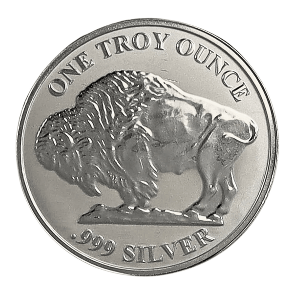 1 oz Silver Asahi Reverse Buffalo Coin 999