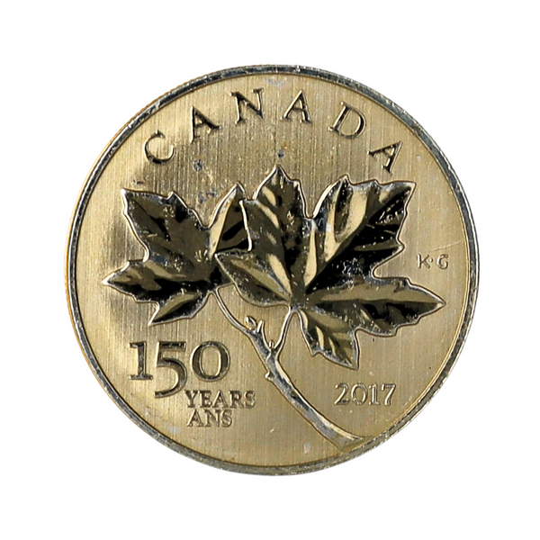 1/2 oz Silver Maple Leafs 150 Years Canada 2017 Coin