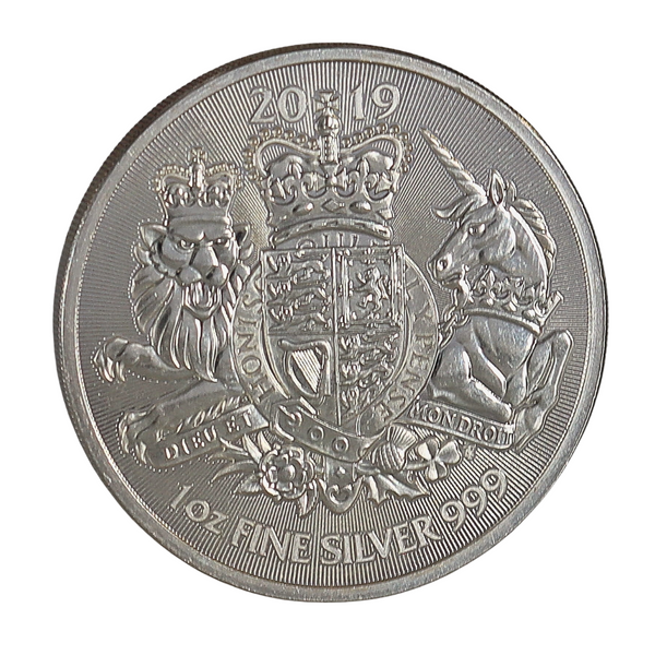 1 oz Silver Britannia Coin 999 (random years) – Express Gold Refining