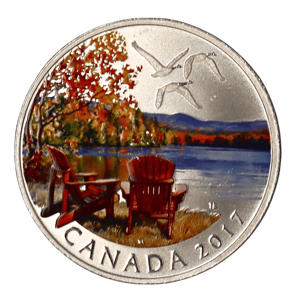 1/2 oz Silver 2017 Iconic Canada: Autumn's Palette $10