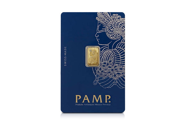 1 g Gold Pamp Suisse Bar 9999