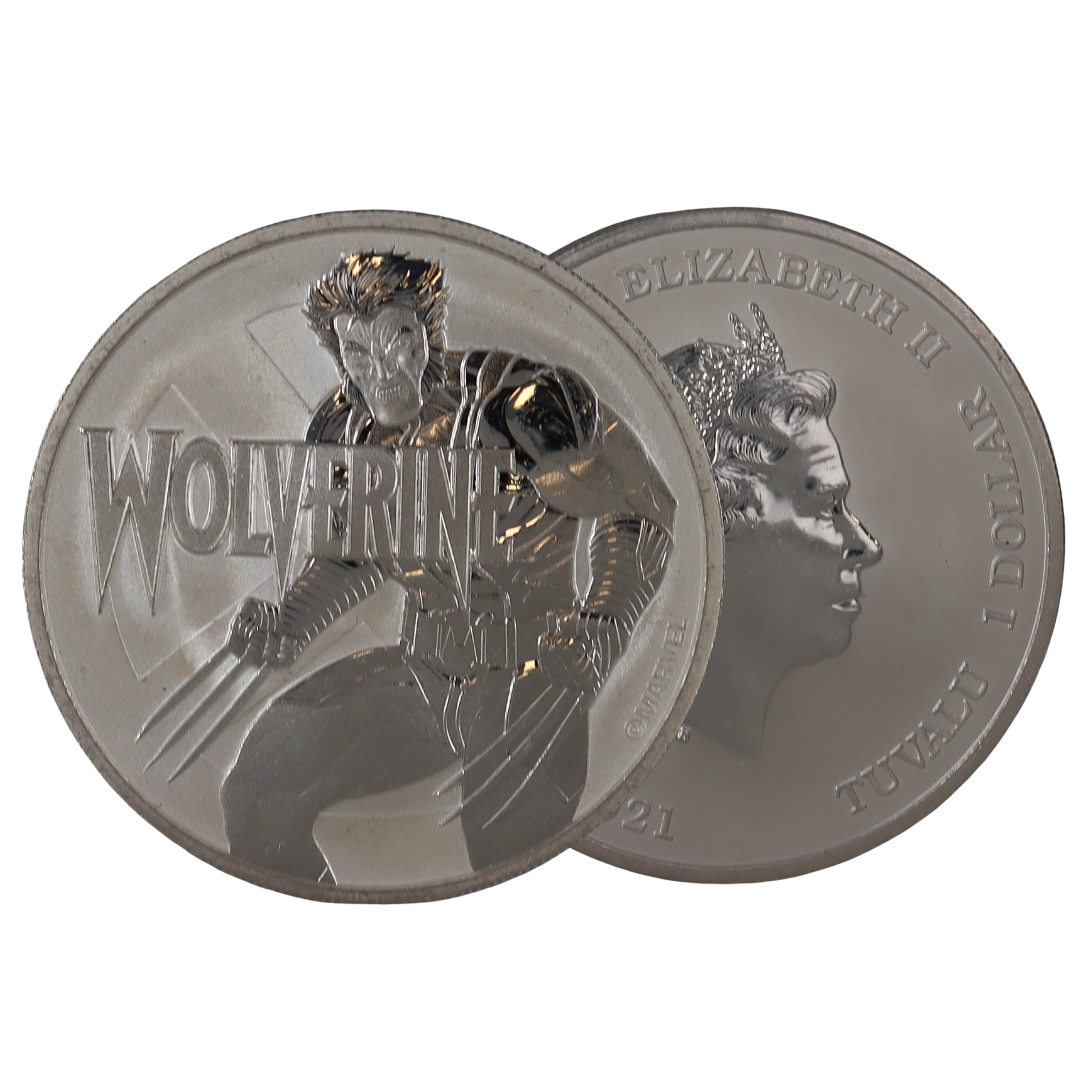 Buy 1 oz Silver 2021 Wolverine Marvel $1 Coin Ã¢â‚¬â€œ Limited Edition ...