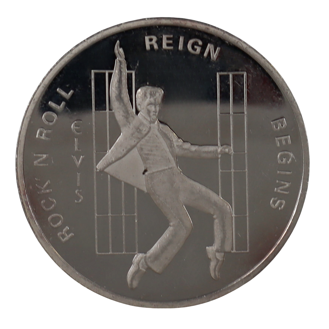 1 oz Silver Elvis Presley Rock 'n Roll Reign Begins Ã¢â‚¬â€œ Limited ...