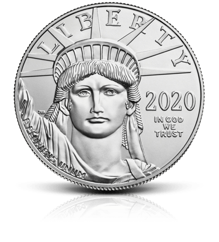 1 oz 2020 Platinum US Eagle Coin 99.95%