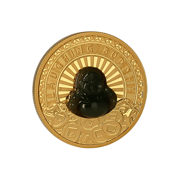 1 oz Gold 2021 Laughing Buddha Coin