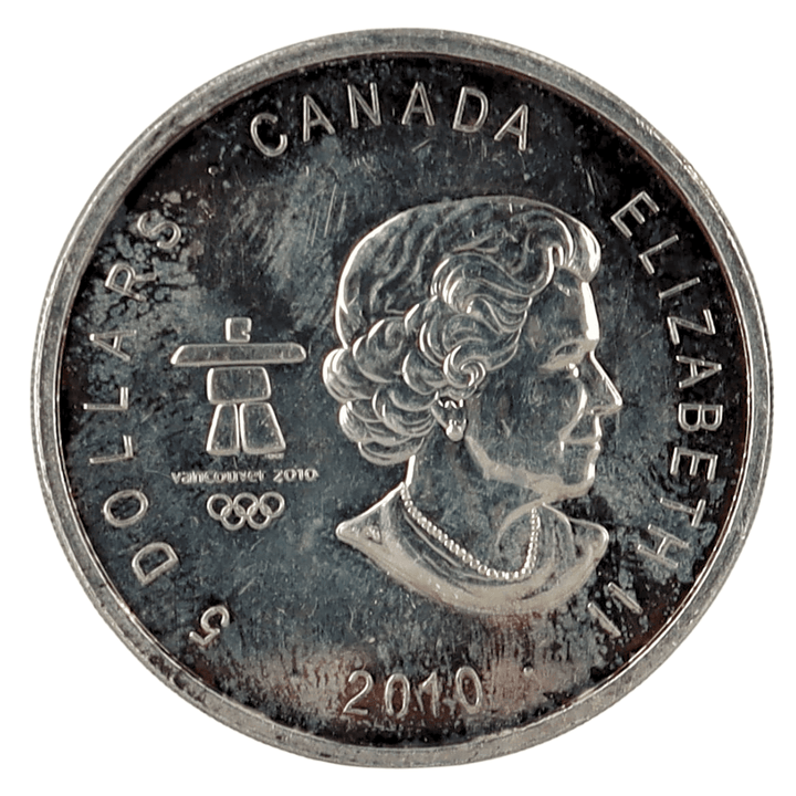 マーシャルクロウラー　WINNER　スペルサイクリカ　銀　黒　光霊姫アレフティナ 1 oz Silver 5 Dollars Canada 2010 Vancouver Olympic Hockey Games