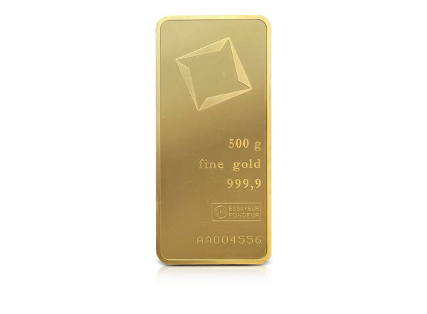 500 g Gold Valcambi Suisse Bar 9999