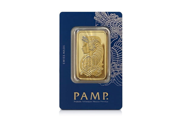 50 g Gold Pamp Suisse Bar 99.99%