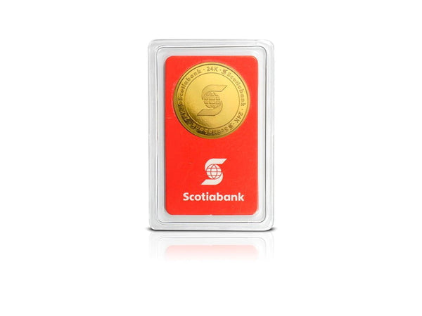 8 g Gold Scotiabank Coins 9999