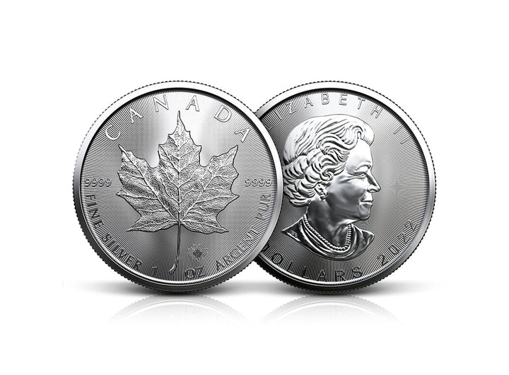 Silver Maple Leaf Coin 99.99%