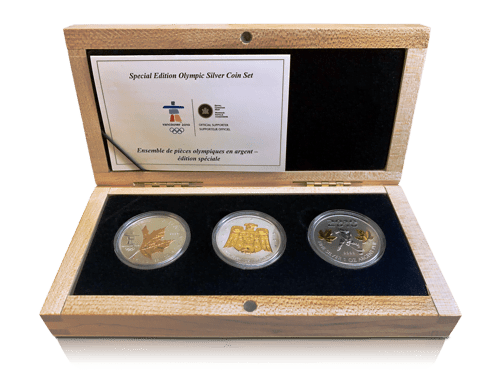 Vancouver 2010 Olympic Silver Coin Set