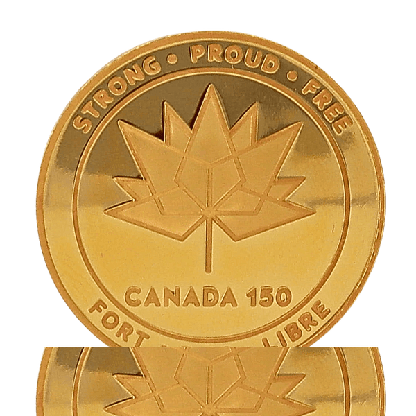 1 oz Gold 1867ÃƒÂ¢Ã¢â€šÂ¬Ã¢â‚¬Å“2017 Canada 150 Commemorative Coin