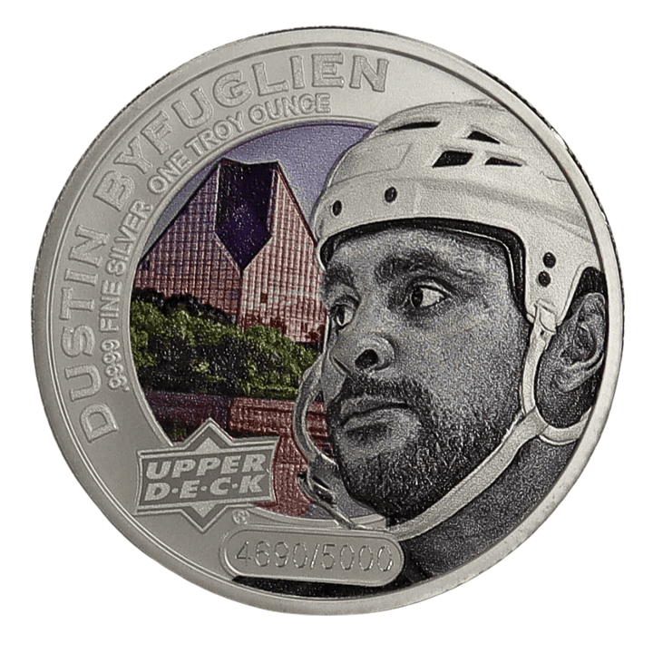 10 oz - 2017 Grandeur Hockey Set of 10 Colored Players Silver