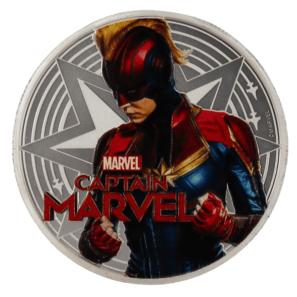 1 oz Silver Fiji 2019 Captain MARVEL