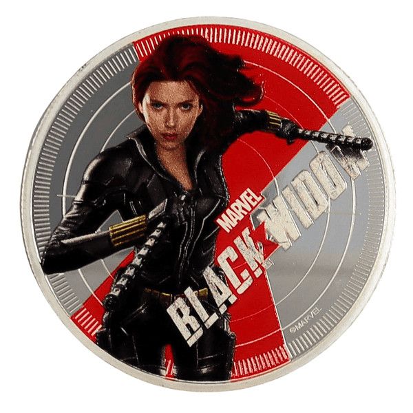 1 oz Silver FIJI 2020 Marvel Black Widow Coin