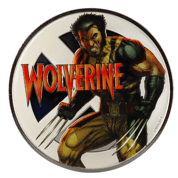 1 oz Silver FIJI 2020 Marvel Wolverine Coin