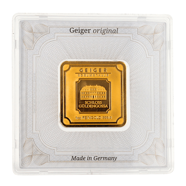 1 oz Gold Geiger Edelmetalle Bar
